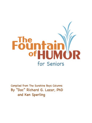 cover image of The Fountain of Humor for Seniors